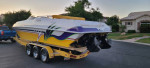 AMAZING 32' SLEEK POWER BOAT FOR SALE - TWIN 502'S w/only 250 hrs!