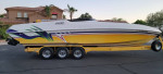 AMAZING 32' SLEEK POWER BOAT FOR SALE - TWIN 502'S w/only 250 hrs!