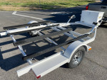 Zieman JB-2 Dual Ski Trailer Double New Tires Lights Bunks Long Model