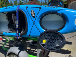 Go easy sylvan trailer and kayaks