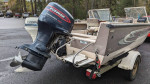 1998 Crestliner 1850 Tournament Edition fishing Boat & trailer