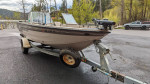 1998 Crestliner 1850 Tournament Edition fishing Boat & trailer