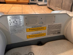 Inflatable dinghy raft hydro force