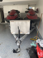 Two 2018 Yamaha jet skis DL with Trailer