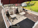 16ft aluminum smokercraft NEW 50HP Honda with 61HRS NEW MINN KOTA