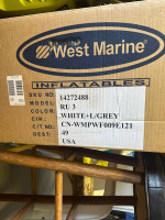 WEST MARINE RU-3 Hypalon Inflatable Boat