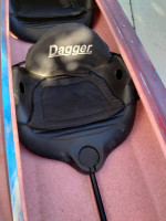 14’ Tandem Dagger Bayou, Seats with Back Rests