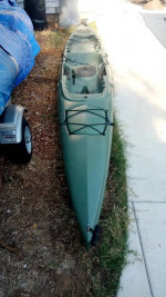 16’ Hobie Adventure, Seat, Pedal Drive, Rudder, Ocean Ready Save $2K