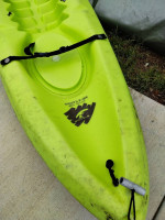 2 Sit on Top 11' Ocean Kayak Scramblers + Padded Seats