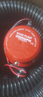 Ronix 8.3 3000 GPH submersible ballast pump