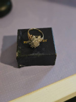 Vintage waterfall diamond ring