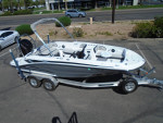 2022 Hurricane 205 SS deckboat. Only 53 hours!