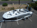 2022 Hurricane 205 SS deckboat. Only 53 hours!