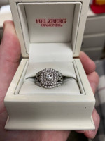 Women's Wedding Ring with Bands - Size 7