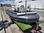 2023 Saturn 14' Triton 25hp Suzuki.