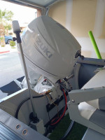 2023 Saturn 14' Triton 25hp Suzuki.