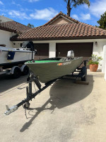 15 ft aluminum gregor boat