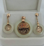 Jade 10K Retail Price $329 Matching Earrings Sold Separately