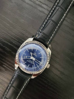 🔥NEW OLD Stock Vintage Roamer ST96 Blue Dial Men's Swiss Watch