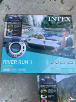 Intex River Run 1 or 2 Single or Double Raft New In Box Float Pool