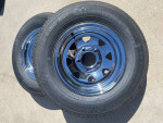 13” Rims Wheels Tires 175/80 R13 NEW ! Boat Sea Doo Trailer Zieman JB1
