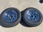 13” Rims Wheels Tires 175/80 R13 NEW ! Boat Sea Doo Trailer Zieman JB1