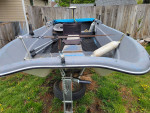 1988 - 15' Livingston trihull w/ trailer