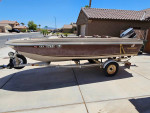 INVADER BOAT, 16' V-Hull, Open Bow