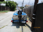 Aluminum fishing boat