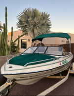 Reinell 170M open bow inboard outboard boat 17ft