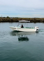 1961 Glasspar Marathon VTG with trailer runabout ski fish boat