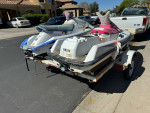 Yamaha 650 and 700 cc jetskis with Trailer