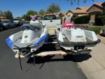 Yamaha 650 and 700 cc jetskis with Trailer