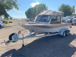 1996 Custom Weld 21' Jetboat w/ Trailer