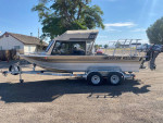 1996 Custom Weld 21' Jetboat w/ Trailer