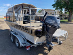 1996 Custom Weld 21' Jetboat w/ Trailer