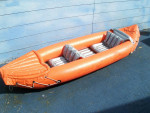 RUBBER KAYAK (HANDLES GREAT IN RAPIDS OR LAKE)