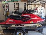 2 PWCs YAMAHA 1200LTD, KAWASAKI ULTRA 150, TRAILER jet ski package
