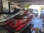 2 PWCs YAMAHA 1200LTD, KAWASAKI ULTRA 150, TRAILER jet ski package