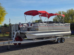 2007 Avalon 24' Pontoon Boat With 115 4 Stroke Mercury