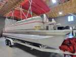 2007 Avalon 24' Pontoon Boat With 115 4 Stroke Mercury