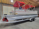 2007 Avalon 24' Pontoon Boat With 115 4 Stroke Mercury