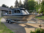 2021 Pristine 2021Weldcraft 240 Ocean King Alaskan Bulkhead
