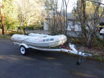 MERCURY 10FT RIB INFLATABLE ELECTRIC TENDER SOLID REMOVABLE FLOOR