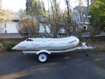 MERCURY 10FT RIB INFLATABLE ELECTRIC TENDER SOLID REMOVABLE FLOOR