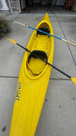 15 Ft Tandem 2 person Kayak With Paddles