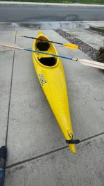 15 Ft Tandem 2 person Kayak With Paddles