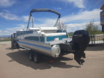 2024 Prince Craft Vectra 21 Miami Harbor Blue Pontoon