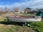 Alumacraft Sailboat. 14 feet. All rigging and sails. Wide and Stable.