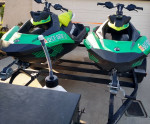 2 SeaDoo Trixx jet skis